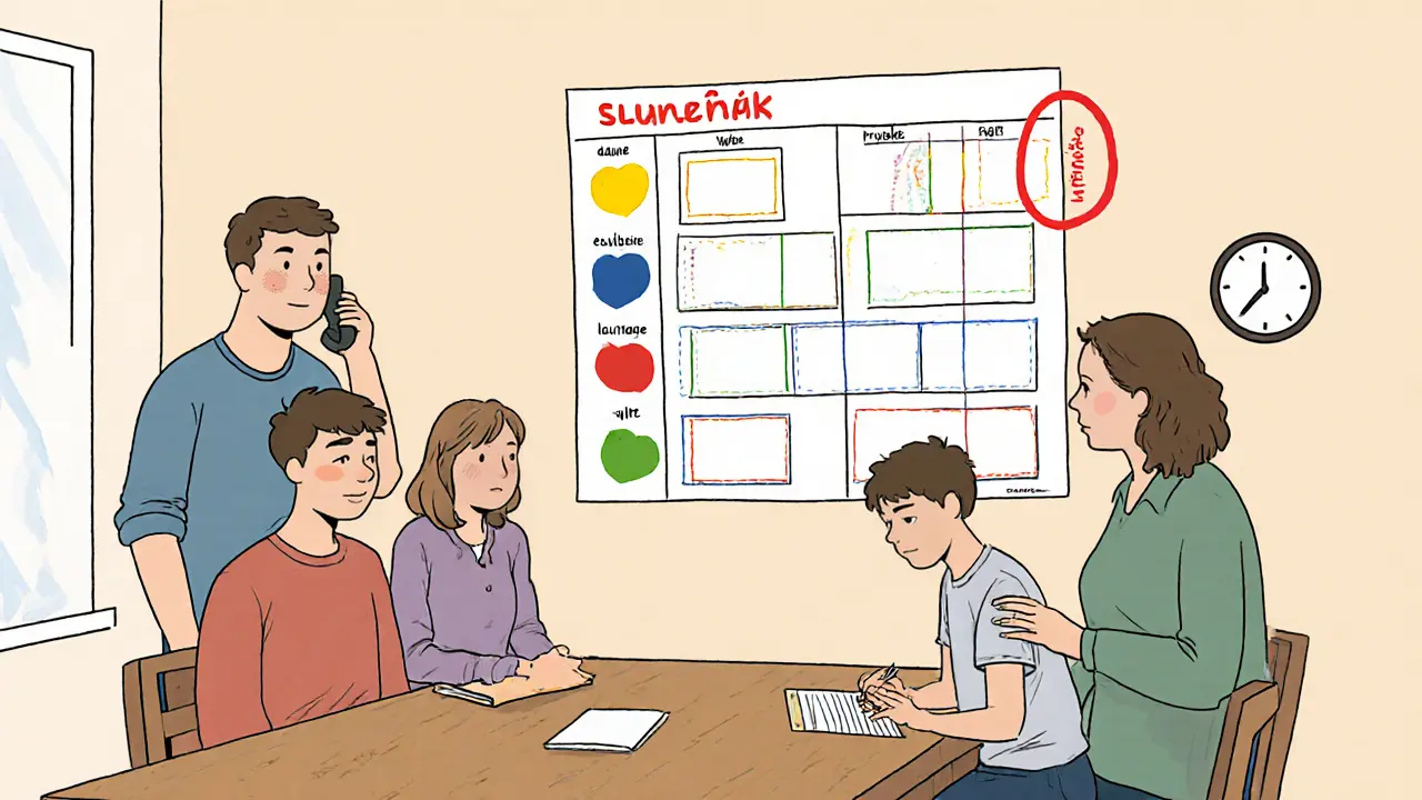 Krizový plán pro rodiny: Jak společně reagovat na psychickou nouzi