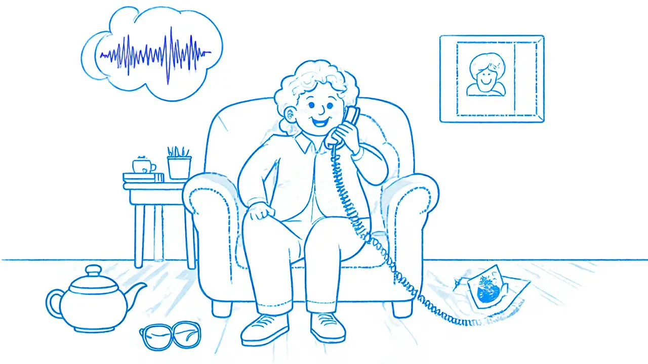 Telefonická terapie: Funguje psychoterapie bez videa?