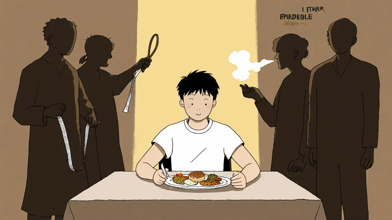 Trauma a poruchy příjmu potravy: Jak traumata ovlivňují léčbu a co skutečně pomáhá