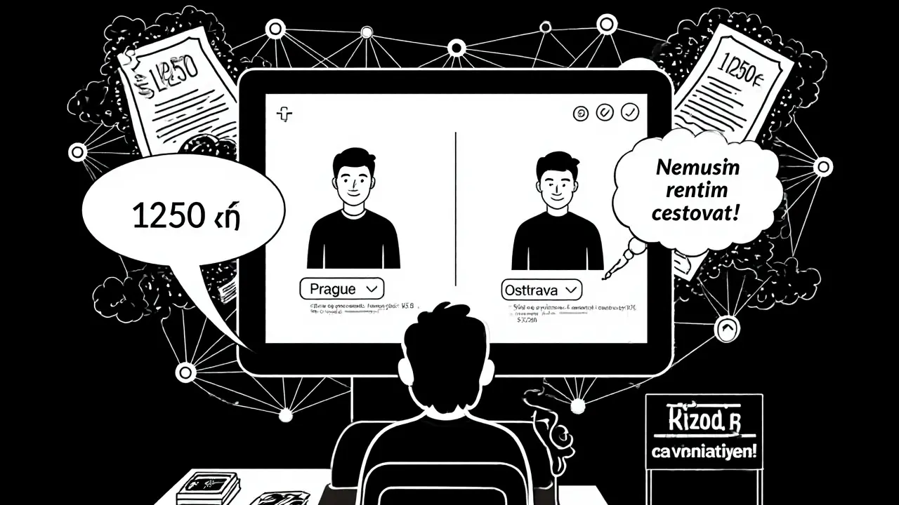 Online terapie spojuje klienta z regionu s terapeutem, nájem kanceláře zmizel.