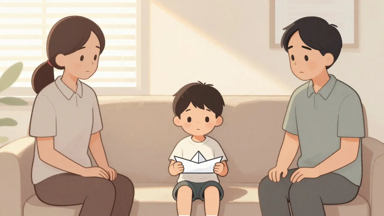 Jak zapojit druhého rodiče při terapii dítěte po rozchodu