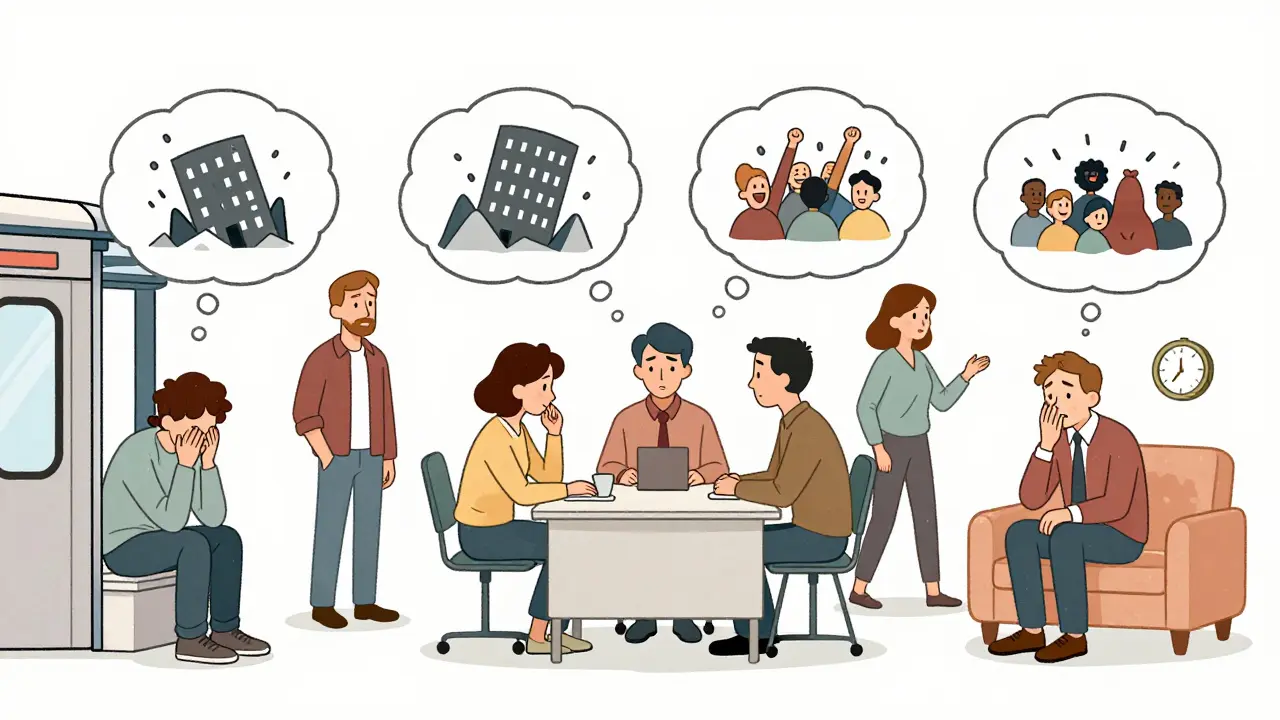 Úzkostné poruchy: Přehled typů a efektivní psychoterapeutické léčby