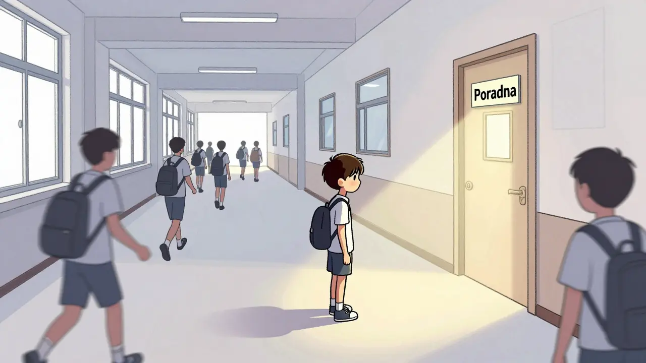 Přechod na střední školu: Jak terapeutická podpora pomáhá dětem přizpůsobit se novému prostředí