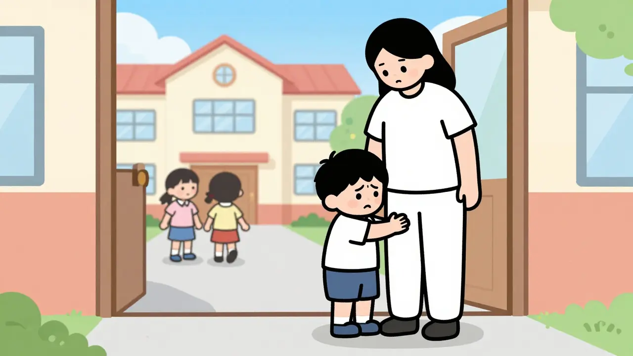 Separační úzkost u dětí: Jak pomoci svému dítěti a kdy vyhledat psychoterapii