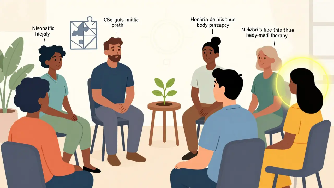 Moderní pacienti využívající různé integrované terapeutické přístupy