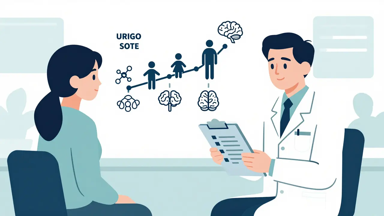 Konzultace s psychiatrem a vizualizace diagnostického procesu