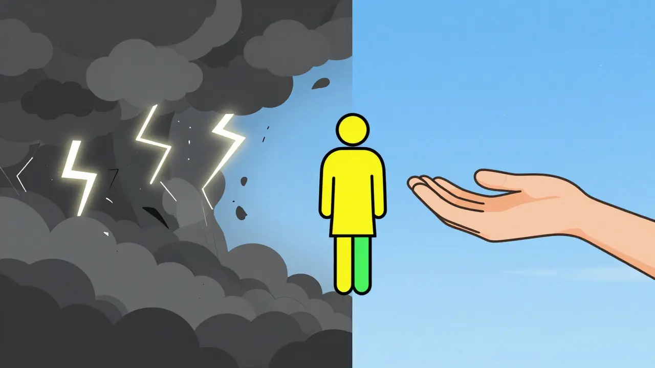 Symbolika paniky versus pochopení a validace emocí