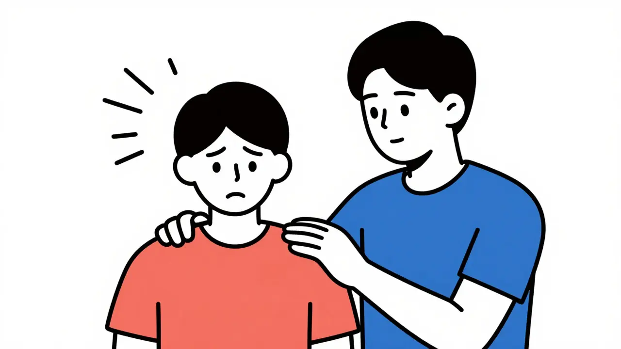 Podporující partner pomáhá blízkému zvládat úzkost