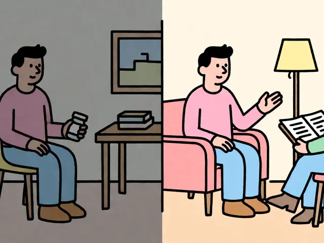 Antidepresiva a psychoterapie: Kdy je kombinace lepší než samotné léky?
